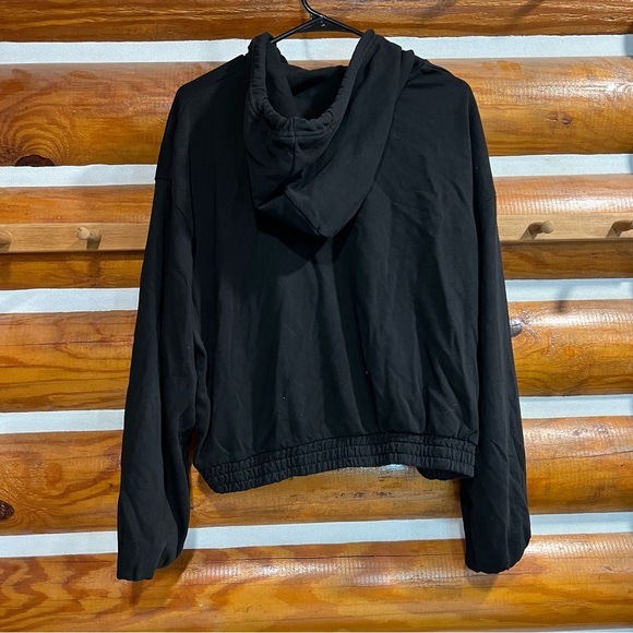 H&M Divided Black Zip up Jacket with Hood - Picture 4 of 4